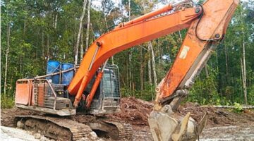 “Lapor Pak Kapolda” Di Duga 6 Excavator Beroperasi Untuk Tambang Emas Tanpa Izin Di Bunut Hulu